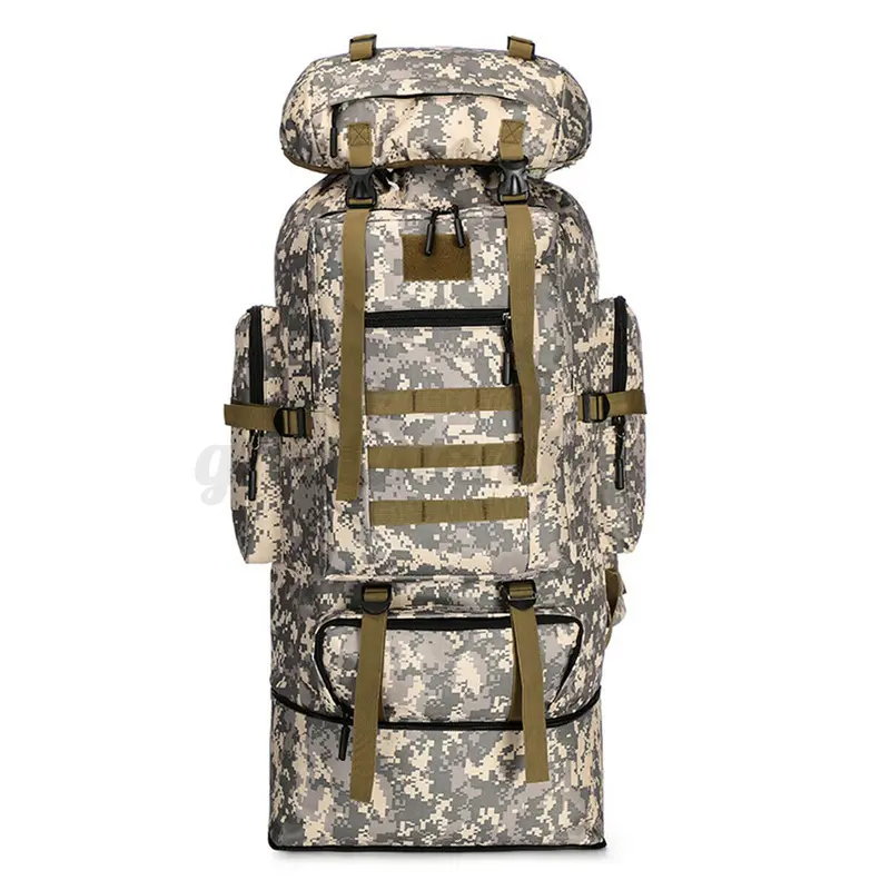100L Tactical Military Backpack – Rugged Outdoor Hiking And Expedition Rucksack 1