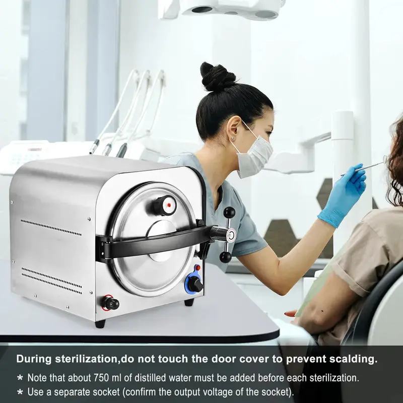 14-Liter Automatic Steam Autoclave Sterilizer – Dental & Medical Equipment Sterilization Solution 1