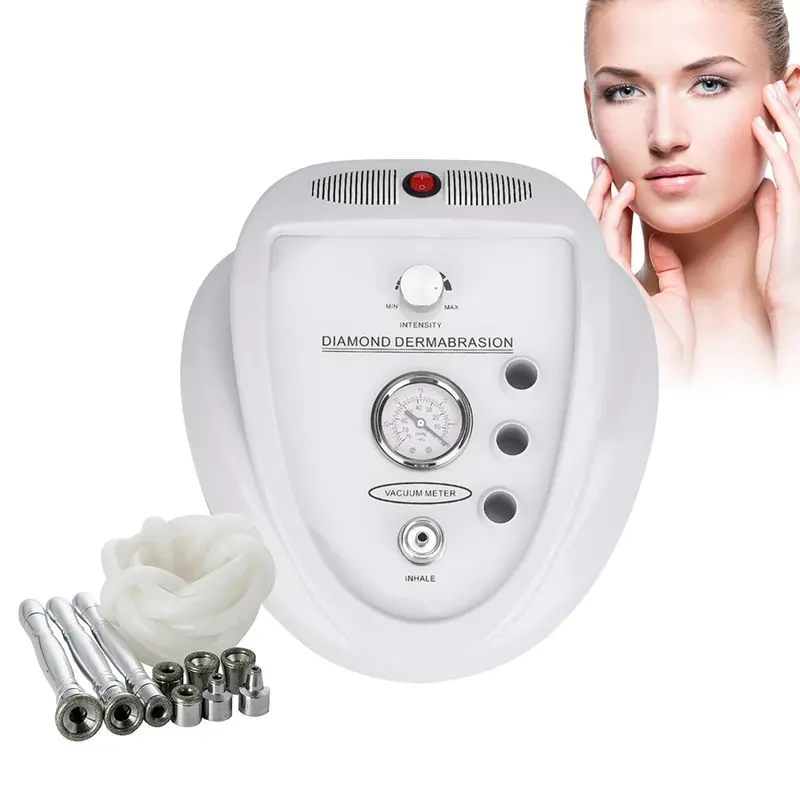 3-In-1 Diamond Microdermabrasion System – Home Facial Exfoliation With Enhanced Vacuum (Model M99123D) 1