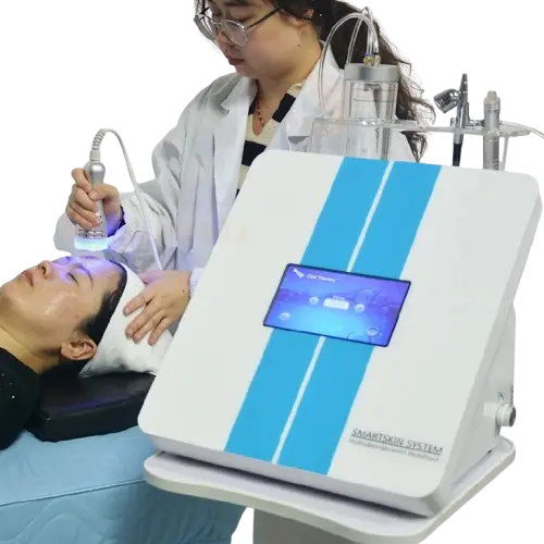 3-In-1 Hydro-Oxygen Facial Device With Cryo-Cooling And Microdermabrasion 1