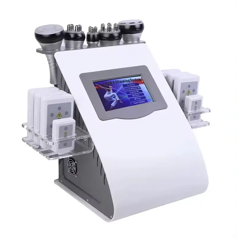 40 Khz Ultrasonic Fat Reduction Massager | 6-In-1 Facial & Body Slimming Tool 1