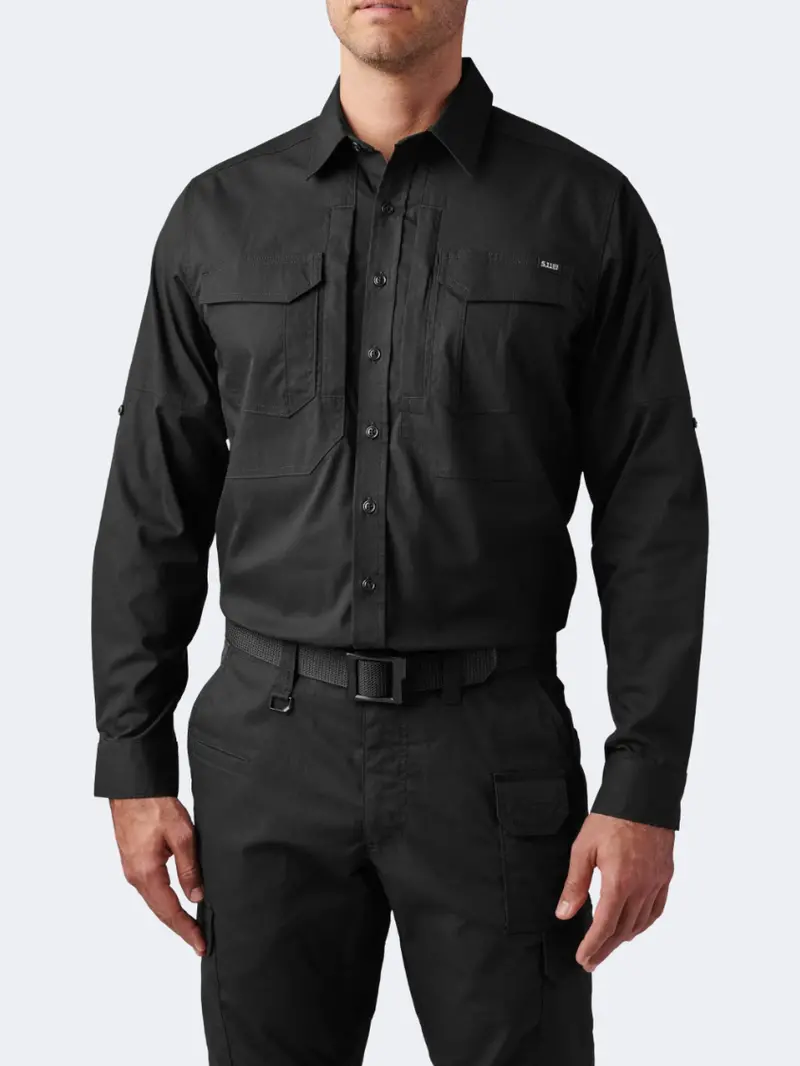 5.11 Abr Pro Long Sleeve Shirt – Men’S Black Tactical Base Layer 1