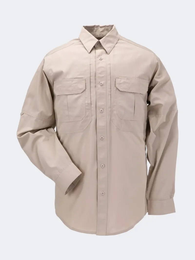 5.11 Taclite Pro Tactical Shirt – Men’S Tdu Khaki Field-Ready Top 1