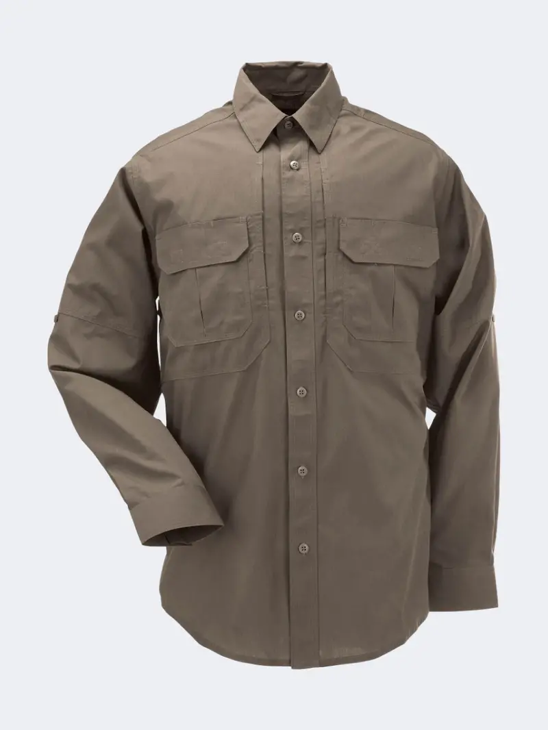 5.11 Taclite Pro Tactical Shirt – Men’S Tundra Grey Duty Uniform 1