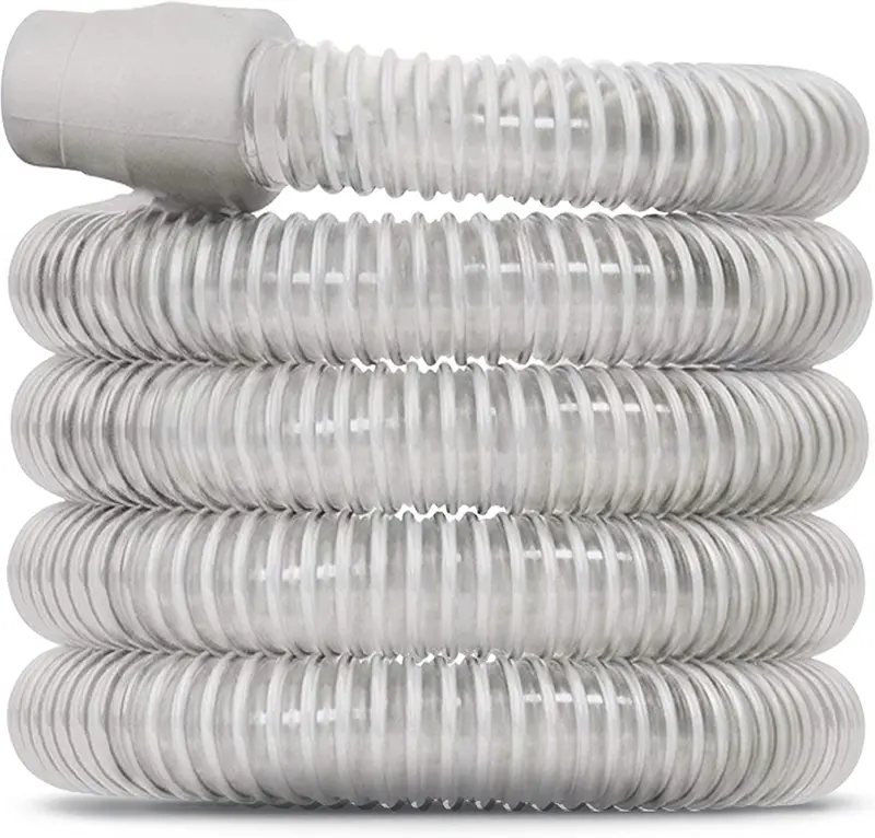 6-Foot Flexible Cpap Hose — Low-Profile Grey Tubing Compatible With All Standard Machines 2
