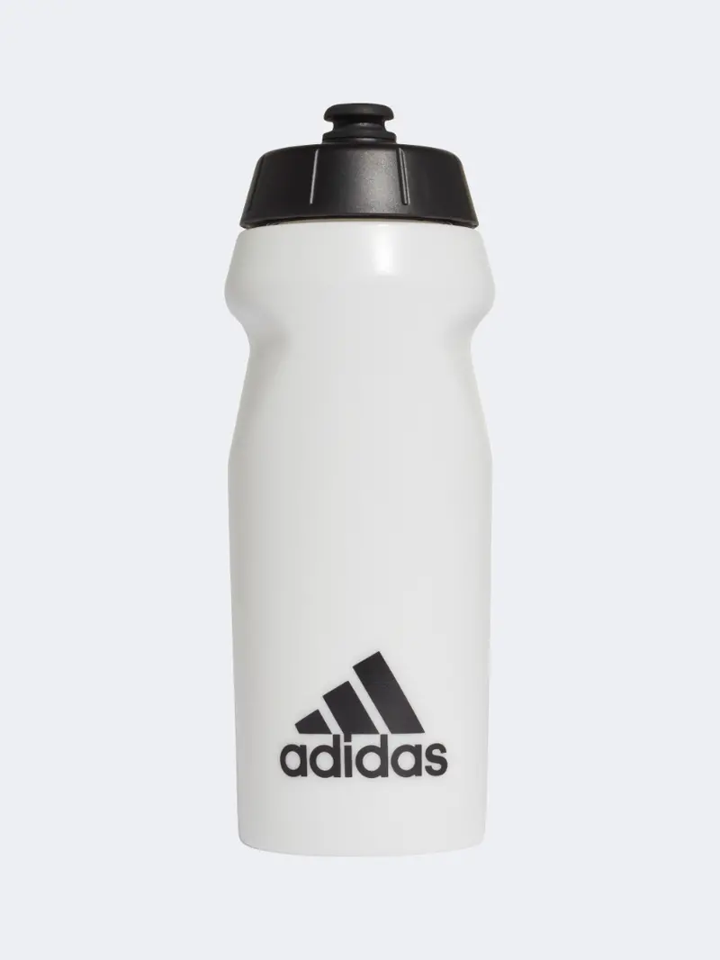 Adidas 0.5L Unisex Training Water Bottle – Minimalist White/Black 1