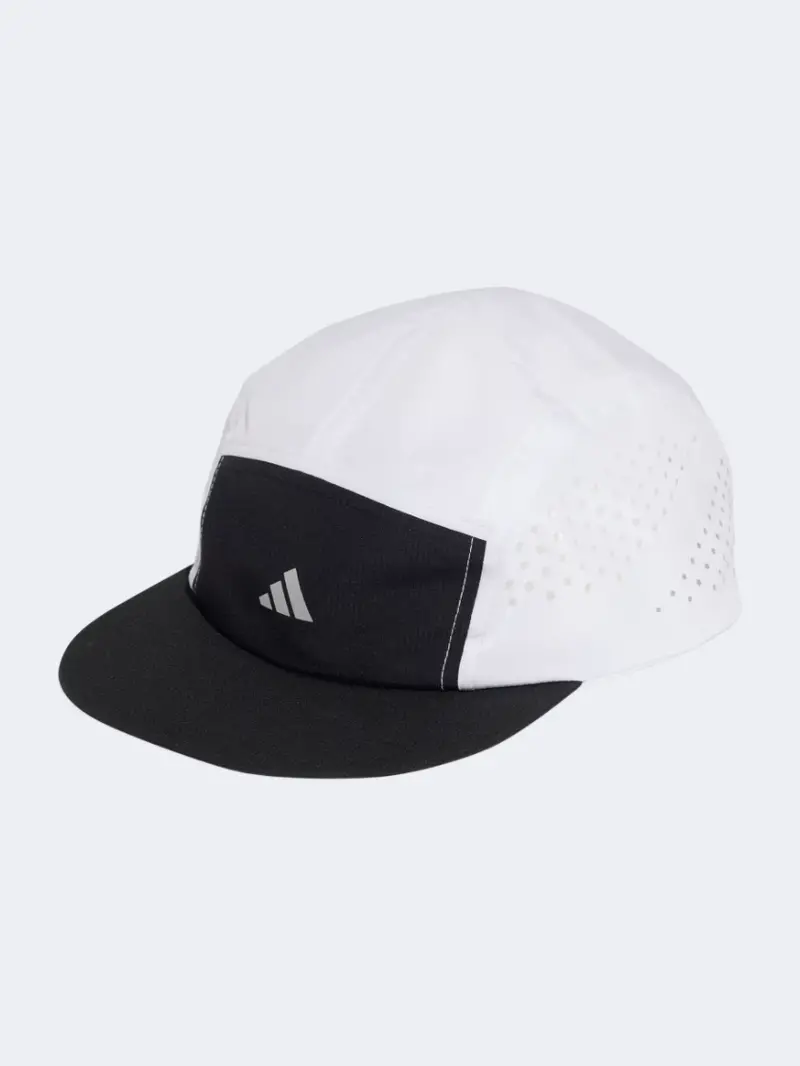 Adidas 3-Stripes Climacool Running Cap – Unisex, Black & White 1