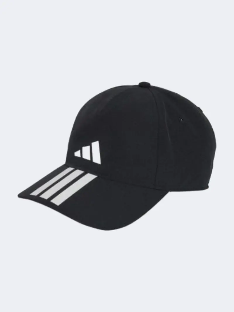 Adidas 3-Stripes Climacool Training Cap – Unisex Black & White Baseball Hat 1