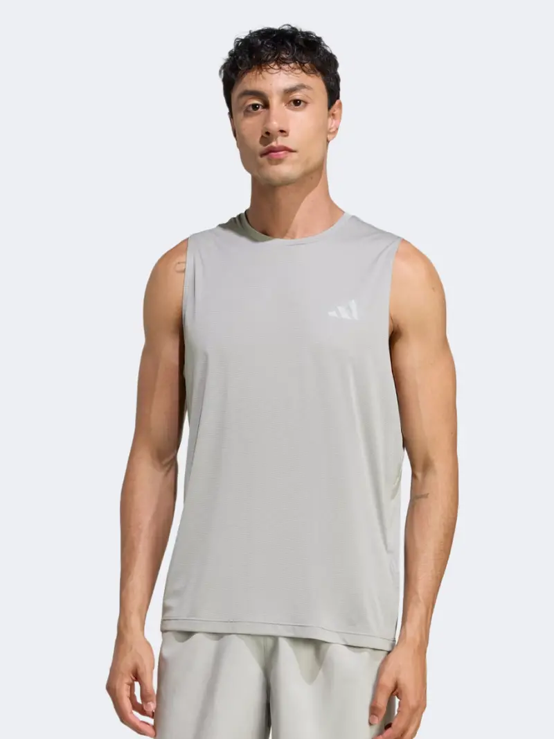 Adidas Adi365 Essentials Men'S Running Tank – Medium Grey Heather 1