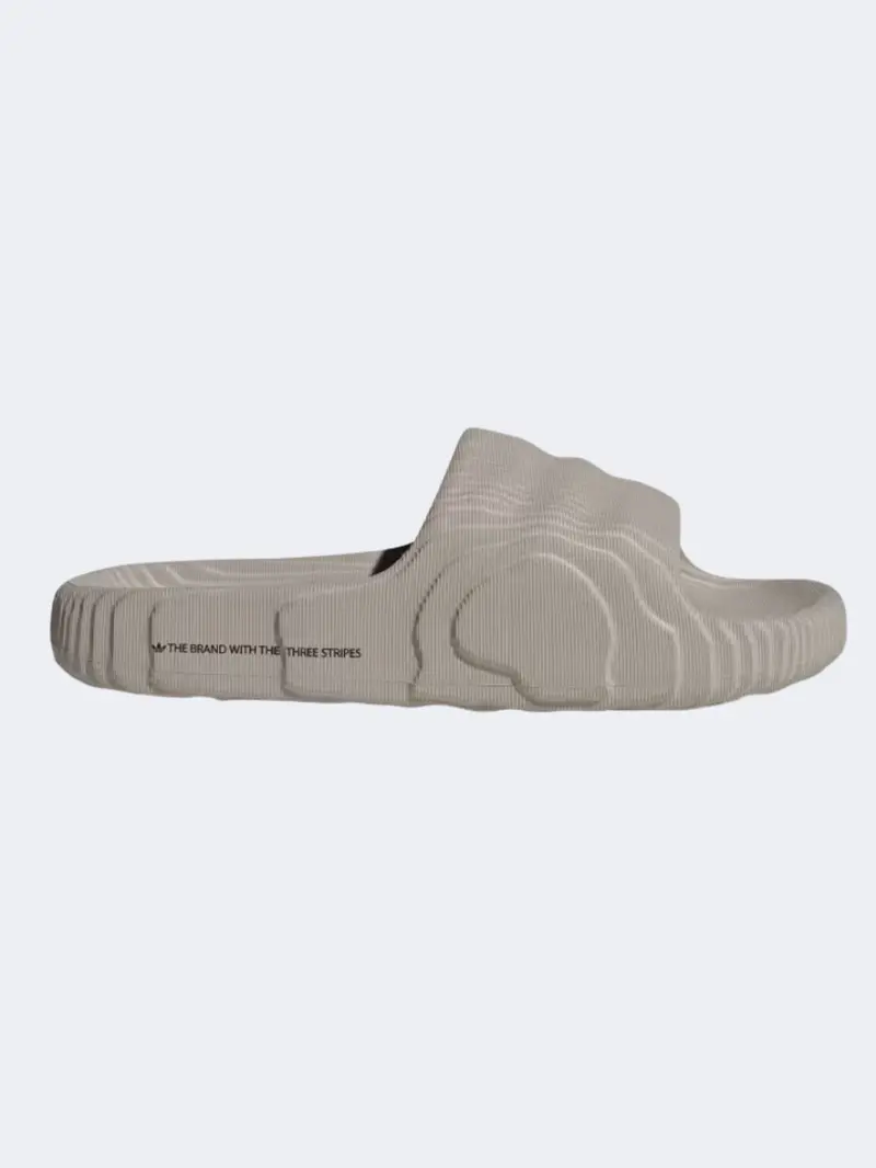Adidas Adilette 22 Slippers – Lightweight Men'S Sandals In Light Brown 1