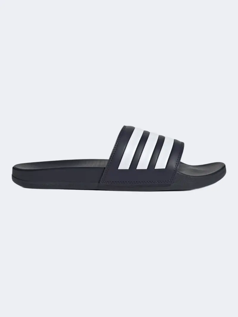 Adidas Adilette Comfort Slippers – Unisex Legend Ink & White Sandals 1