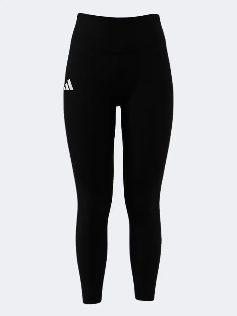Adidas Adizero Essentials Black Full-Length Running Tights For Women 1