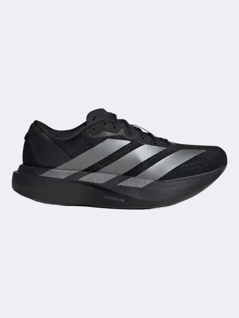 Adidas Adizero Evo Sl Women'S Running Shoes – Black/Iron Metallic 1