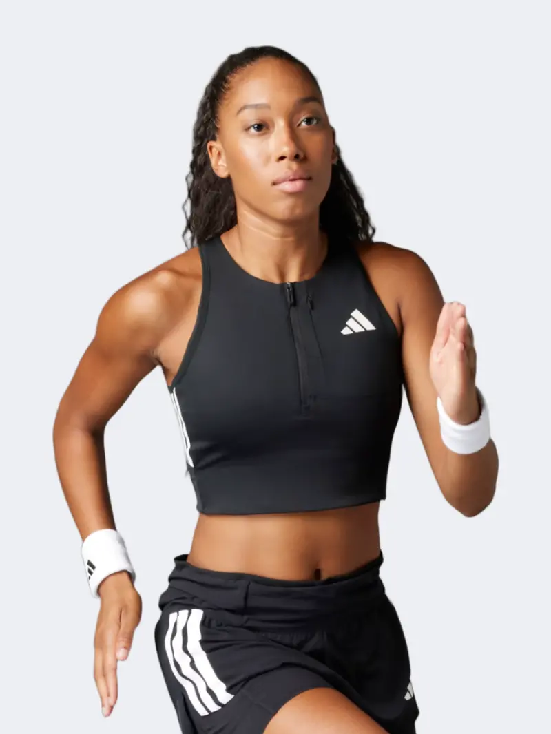 Adidas Adizero Women'S Gel-Pocket Running Tank – Black 1