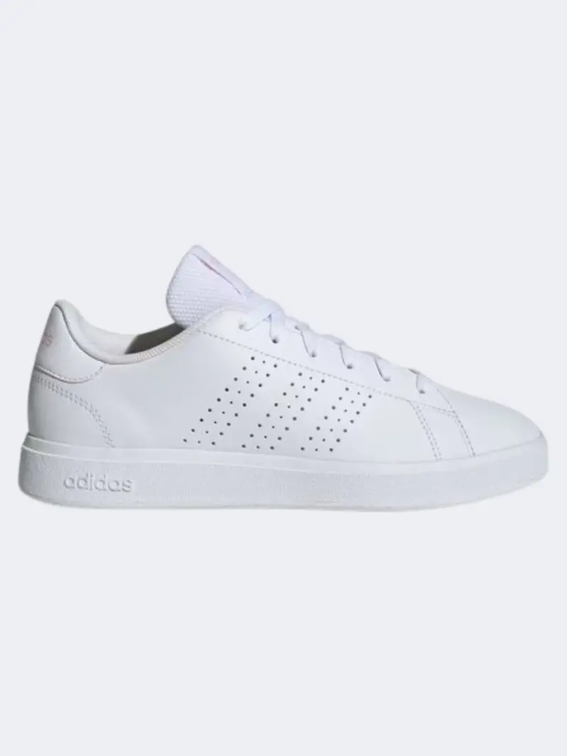 Adidas Advantage Base 2.0 White And Black Sportswear Shoes For Women 1