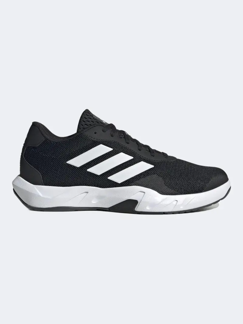 Adidas Amplimove Men'S Cross-Training Shoes – Black, White & Grey 1