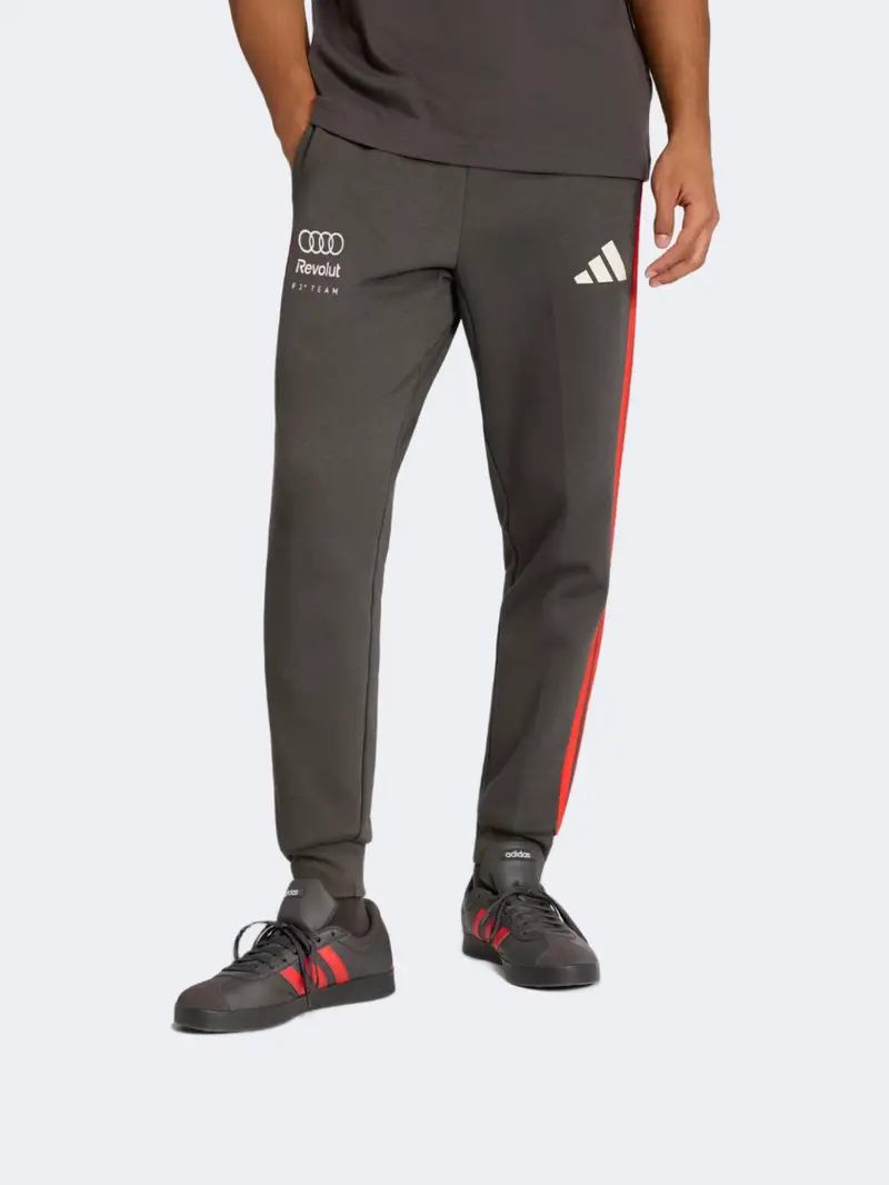 Adidas Audi Revolut F1 Team Dna Training Pants – Black & Red 1