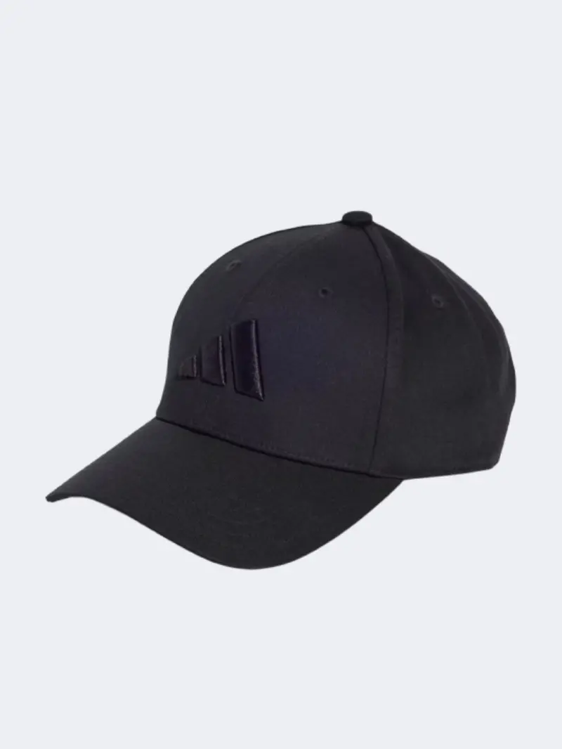 Adidas Baseball-Inspired Tonal Training Cap – Unisex Black Design 1