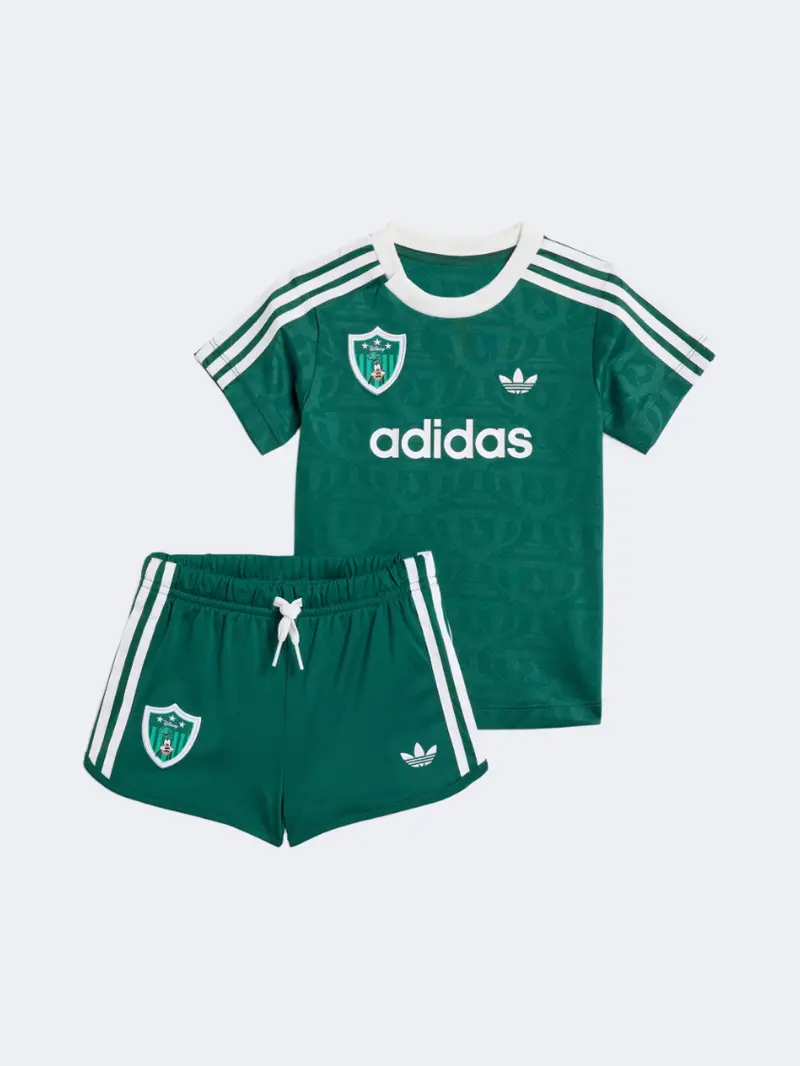 Adidas Boys' Disney Collegiate Green Originals Set 1