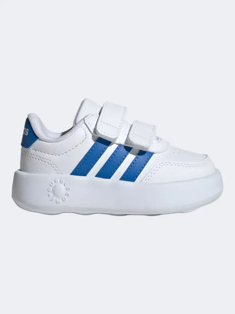 Adidas Breaknet 3.0 Toddler Boys Sneakers – White & Bright Royal 1