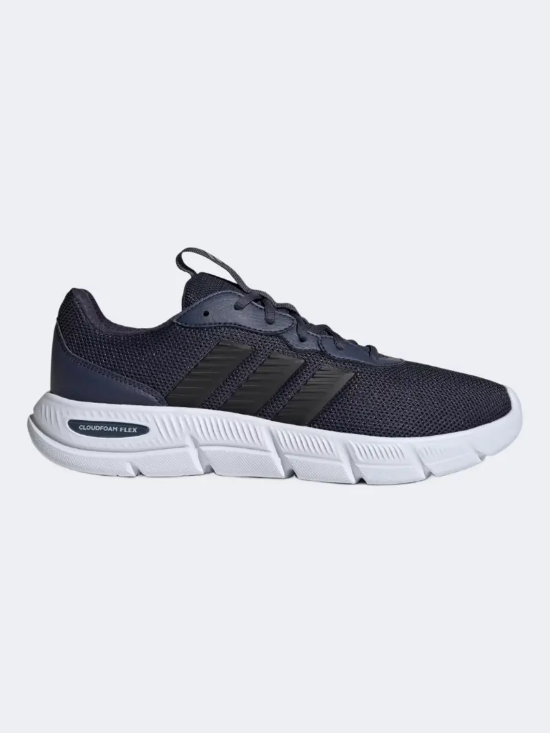 Adidas Cloudfoam Flex Laces Men’S Sportswear Shoes – Shadow Navy 1