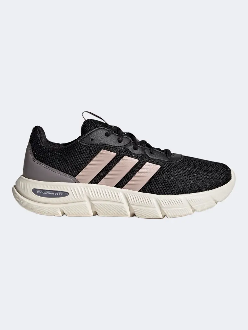 Adidas Cloudfoam Flex Laces Women’S Sportswear Shoes – Core Black 1
