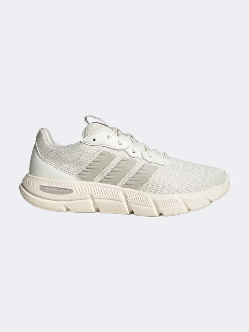 Adidas Cloudfoam Flex Women’S Sportswear Sneakers – Off-White & Beige 1