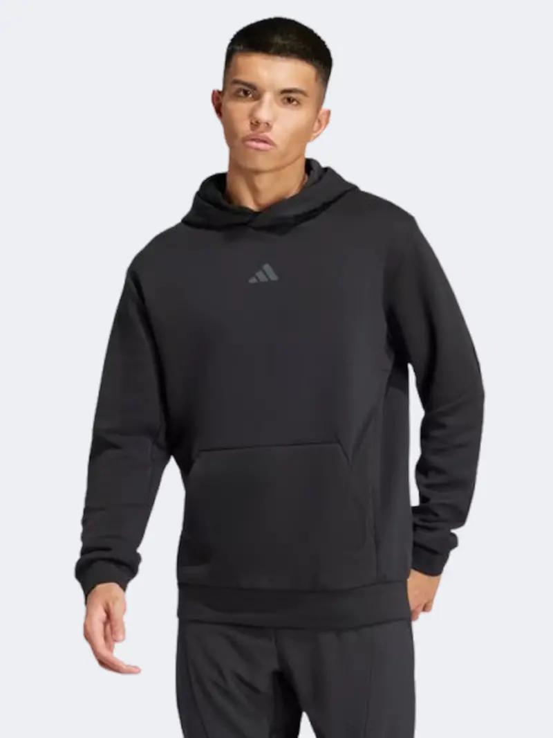 Adidas D4T Men'S Black Training Hoodie 1