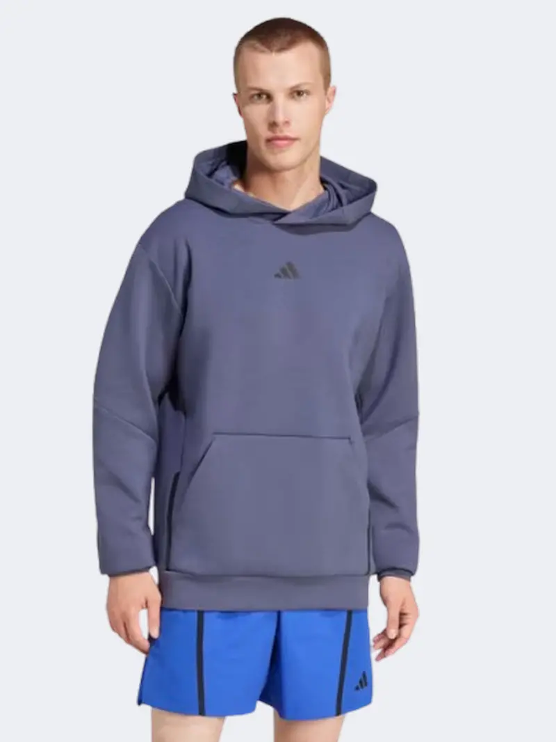 Adidas D4T Men'S Training Hoodie – Shadow Navy Performance Fabric 1