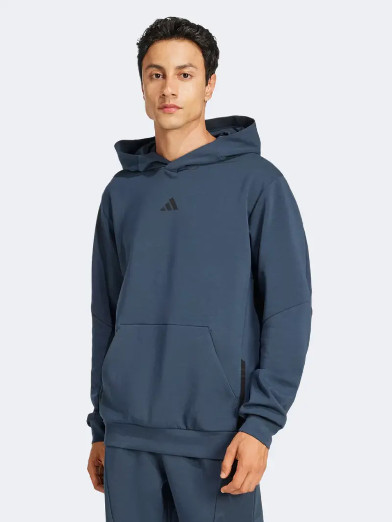 Adidas Designed For Training Men'S Hoodie – Aurora Ink 1