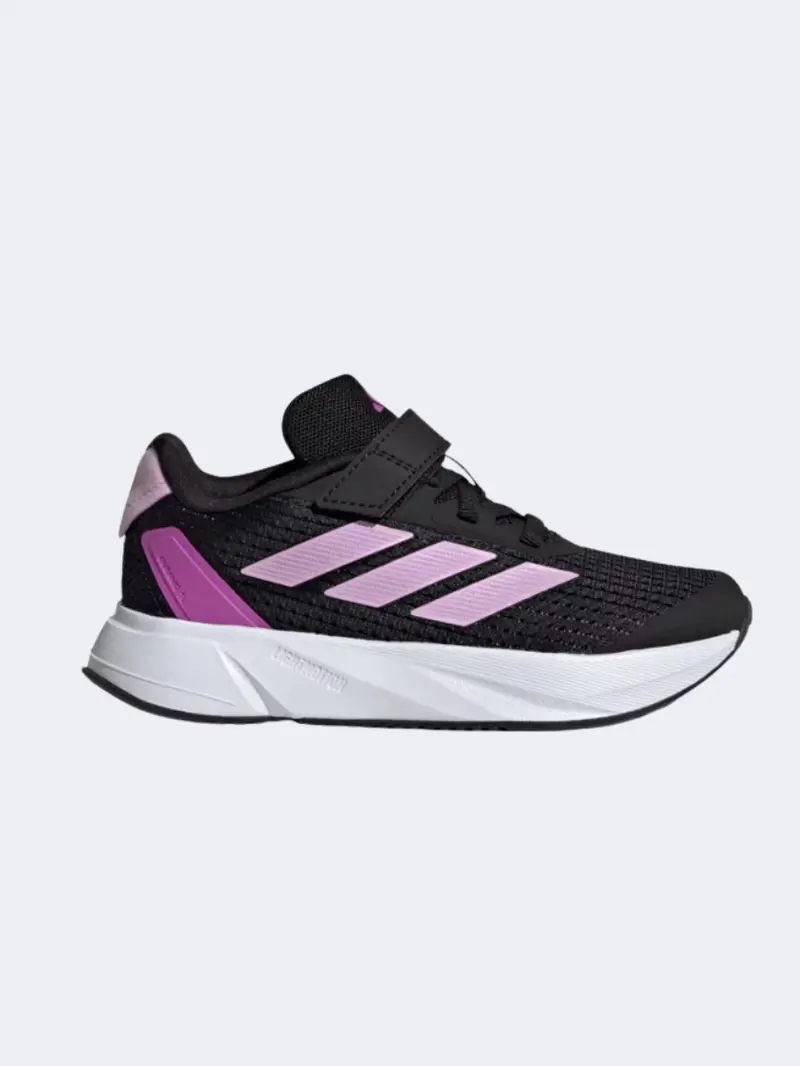 Adidas Duramo Sl Preschool Girls Running Shoes – Purple, Lilac & Black 1