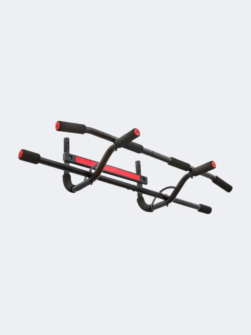 Adidas Fitness Resistance Bar – Sturdy Steel, Black & Red 1