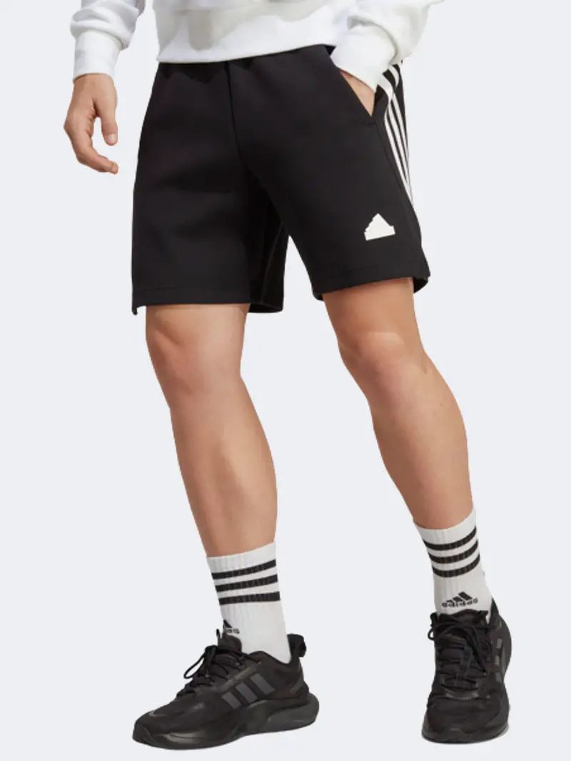 Adidas Future Icons 3-Stripes Men'S Sportswear Shorts In Black 1