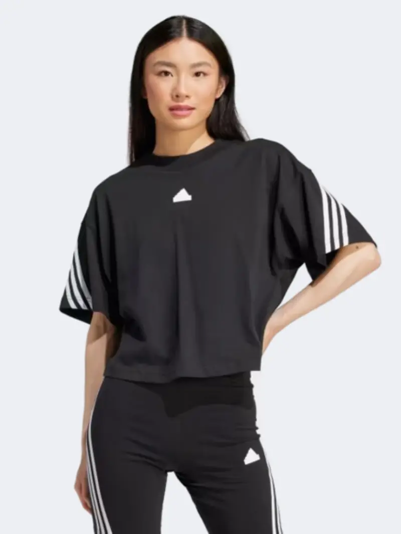 Adidas Future Icons 3S Women'S Black Performance T-Shirt 1