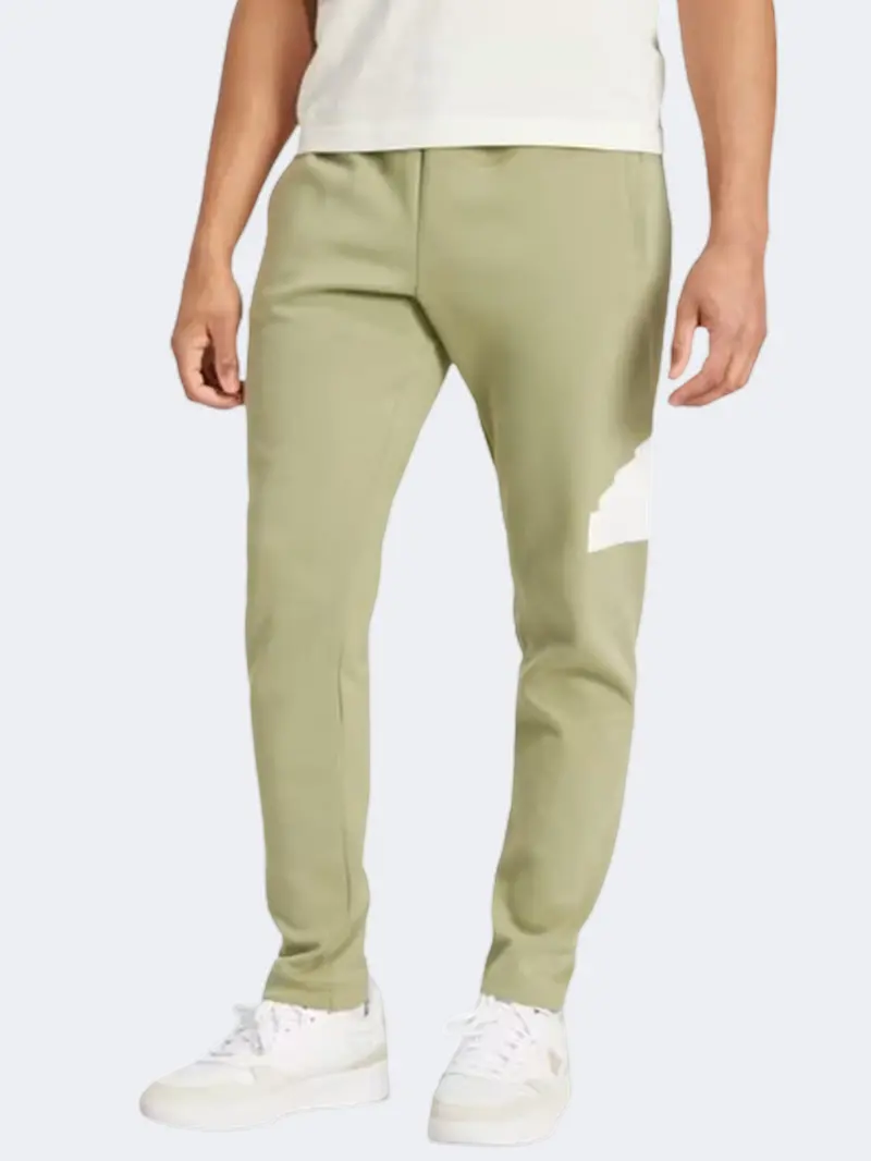Adidas Future Icons Badge Of Sport Men'S Track Pants – Tent Green/White 1