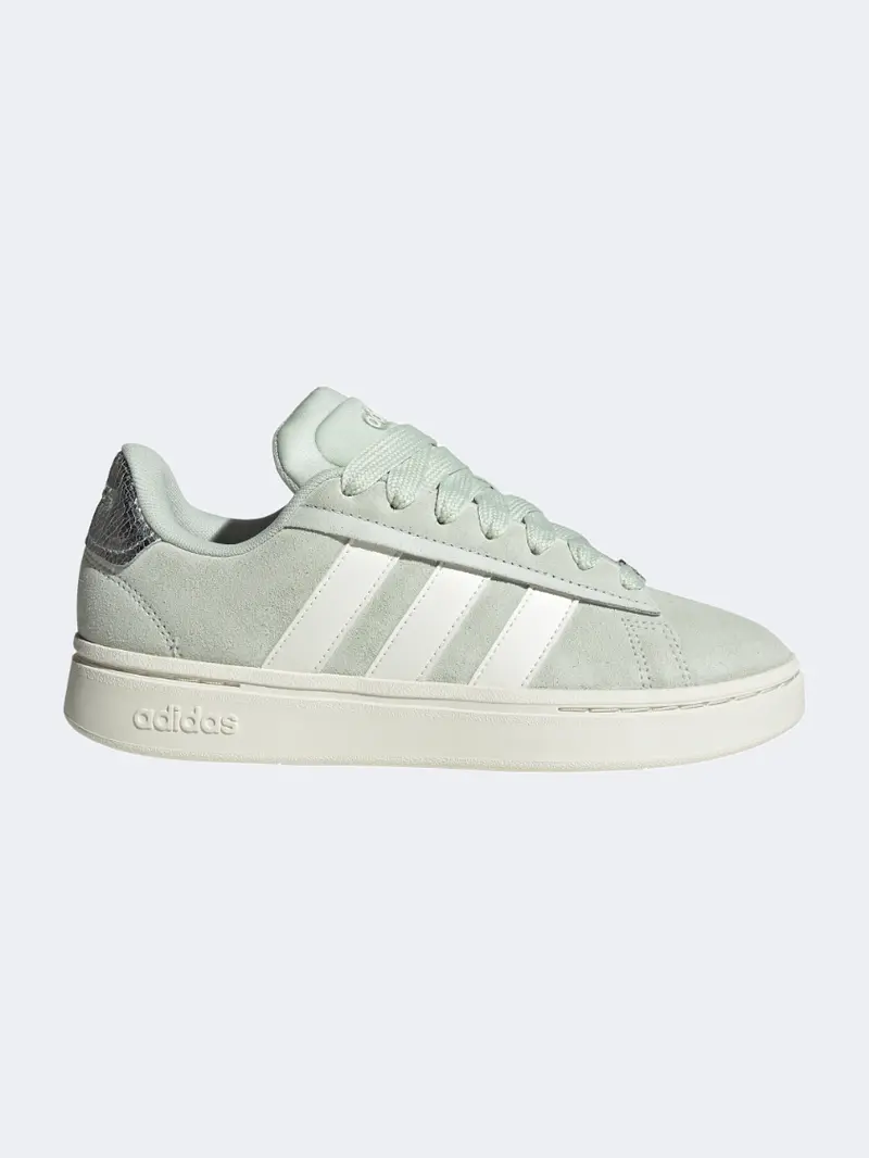 Adidas Grand Court Alpha 00S Women'S Linen And Off-White Sportswear Sneakers 1