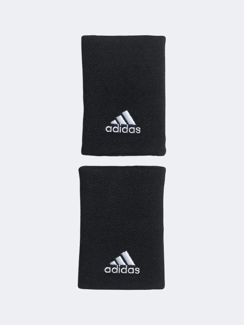 Adidas Hd7321 Large Unisex Tennis Wrist Support – Black White 1