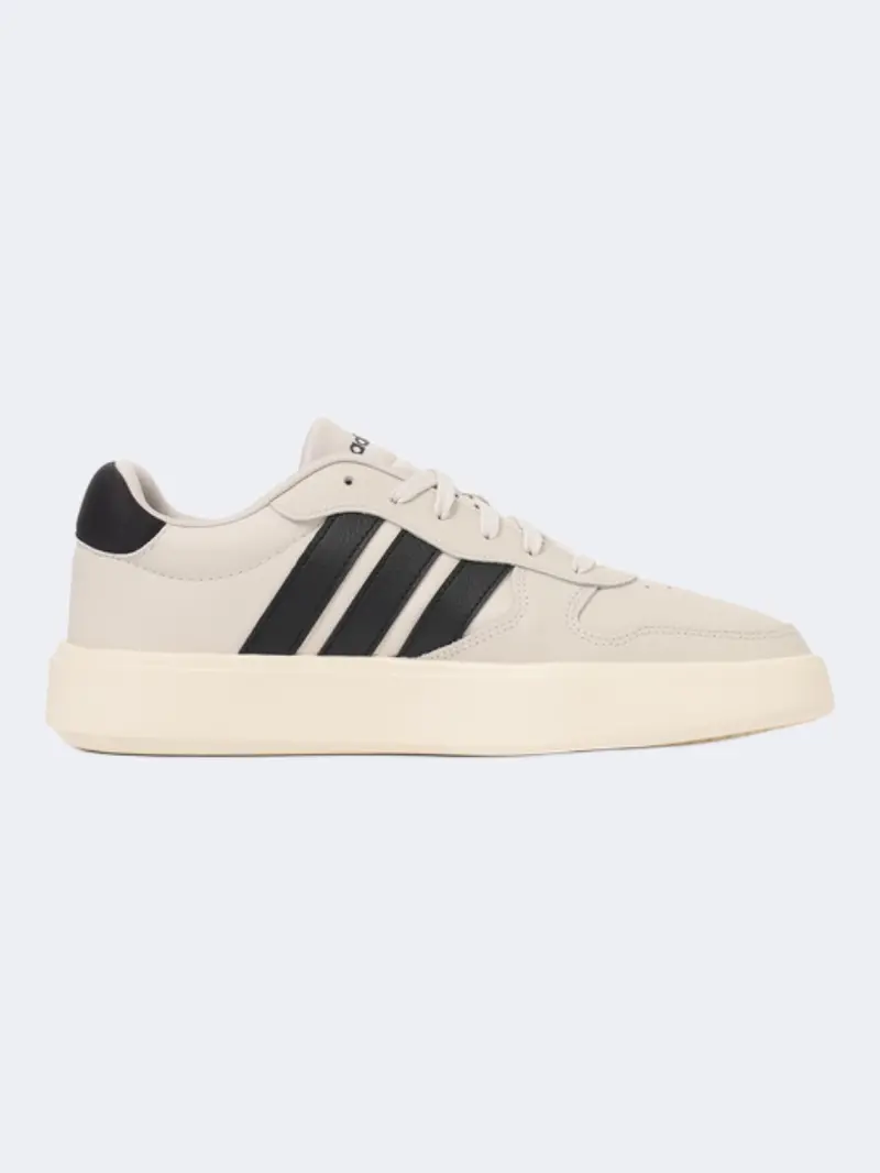 Adidas Litecourt Men'S Court-Inspired Lifestyle Shoes – Aluminum & Black 1