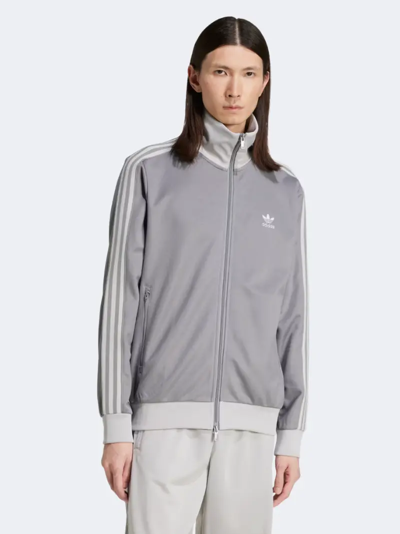 Adidas Men'S Adicolor Beckenbauer Track Top – Grey 1