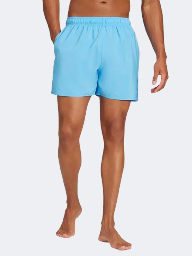 Adidas Men'S Performance Swim Trunks – Silver Green & Black 1