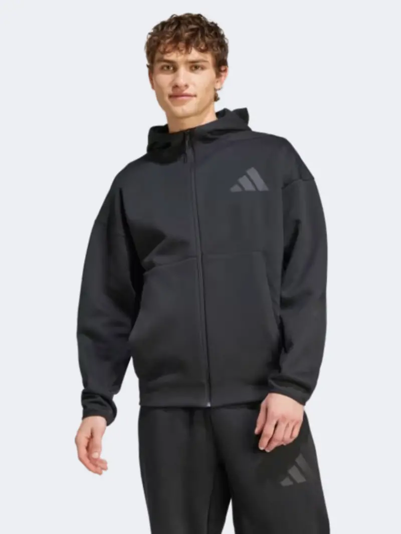 Adidas Men'S Zne Black Sportswear Hoodie 1