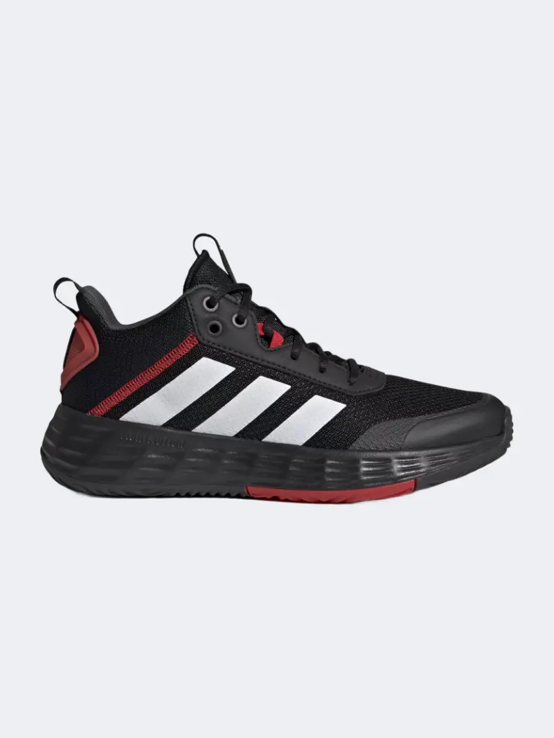 Adidas Ownthegame Men'S Black And White Basketball Shoes 1