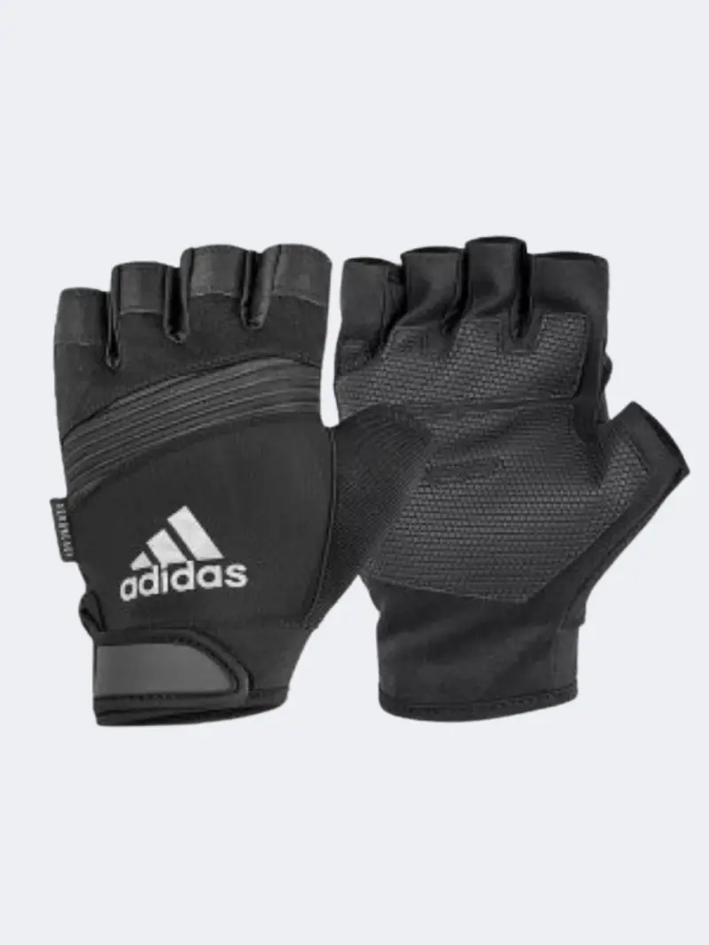 Adidas Performance Training Gloves – Grey & Black 1
