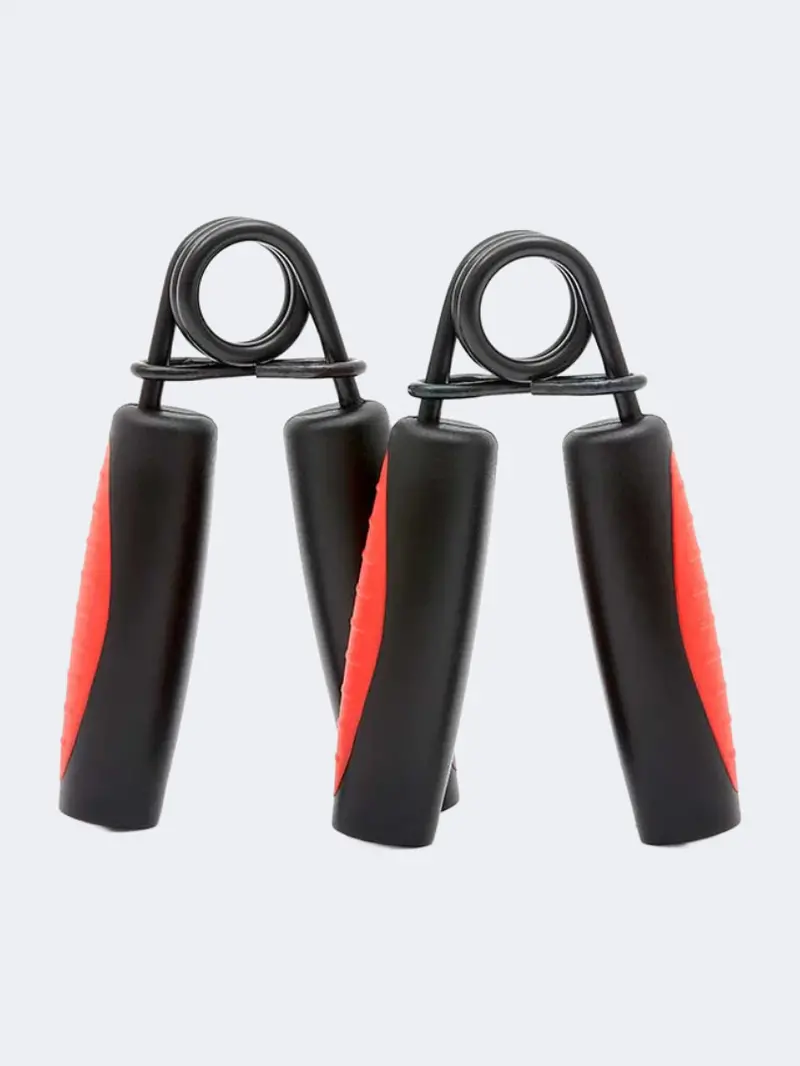 Adidas Pro Grip Fitness Handles – Black And Red Non-Slip Training Aids 1