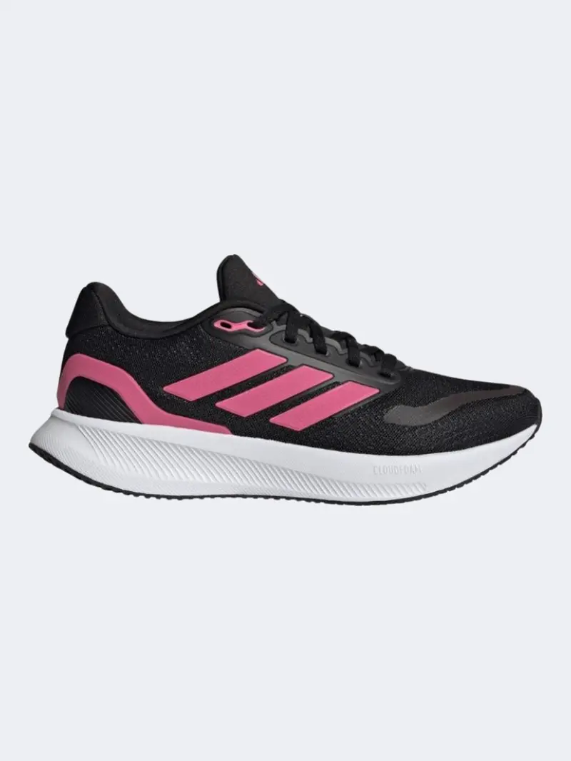 Adidas Runfalcon 5 Women'S Running Shoes – Black And Pink 1