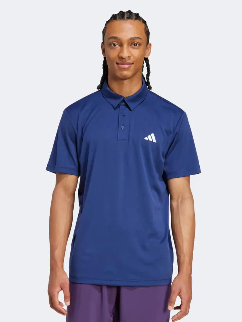 Adidas Tennis Fab Men'S Polo Shirt – Dark Blue 1