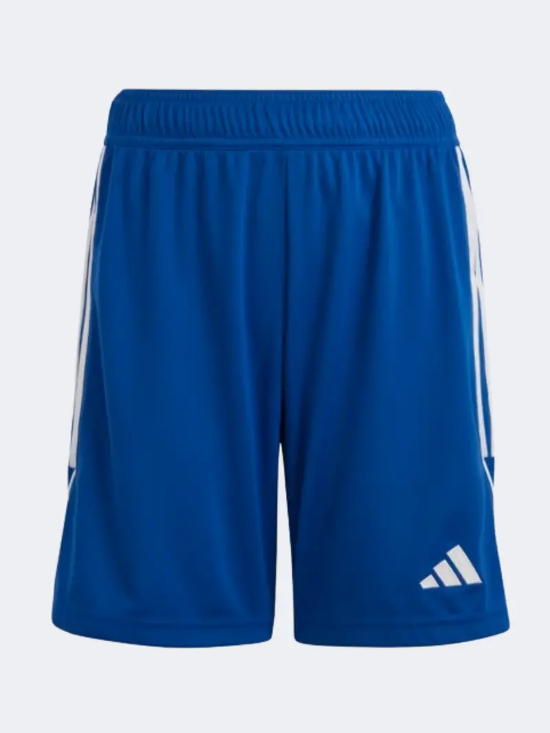Adidas Tiro 23 League Boys' Soccer Shorts – Royal Blue & White 1