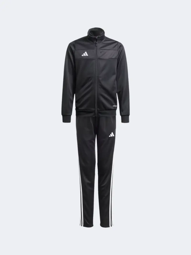 Adidas Tiro 25 Kids' Unisex Football Tracksuit – Black & White 1