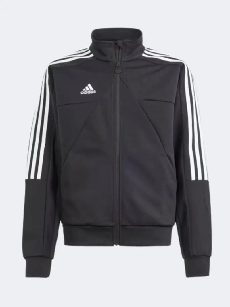 Adidas Tiro Hot Kids' Black And White Sportswear Jacket 1