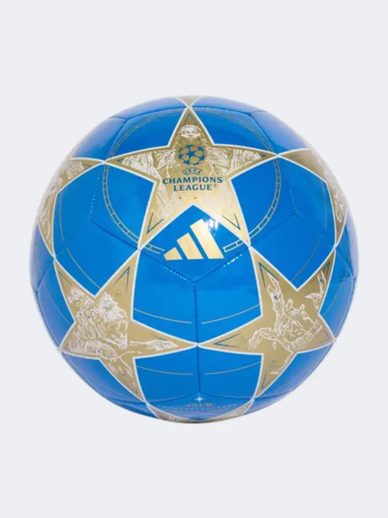 Adidas Ucl 2025/26 League Football – White, Pantone Yellow & Gold 1